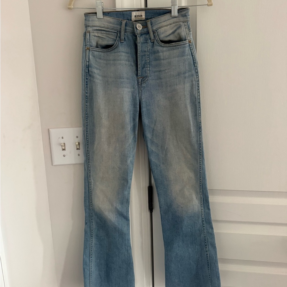 Hudson Jeans Light Blue Flare Denim